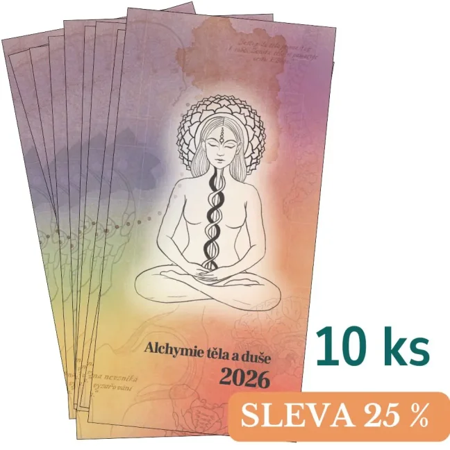 10 ks Diáře alchymie těla a duše 2026