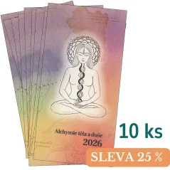 10 ks Diáře alchymie těla a duše 2026
