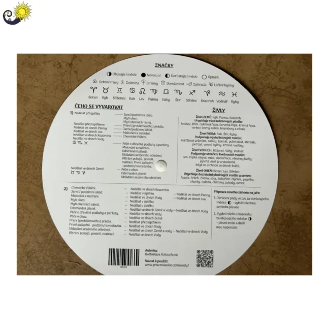 zadní strana zahradnické kolečko