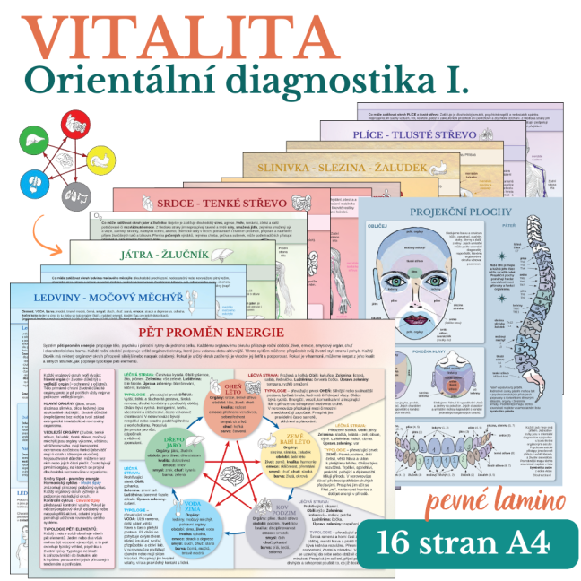 Mapa těla - čtyřset