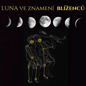 Luna v Blížencích Luna v Blížencích
