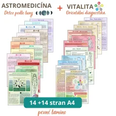 Sada listů Vitalita + Astromedicína
