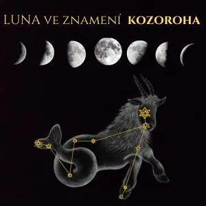 Luna v kozorohu