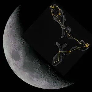 Ubývající luna v rybách